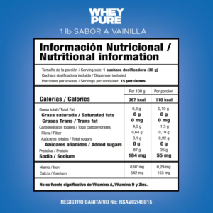 WHEY PURE 1 LB - Image 2
