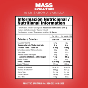 MASS EVOLUTION 10 LBS - Image 2